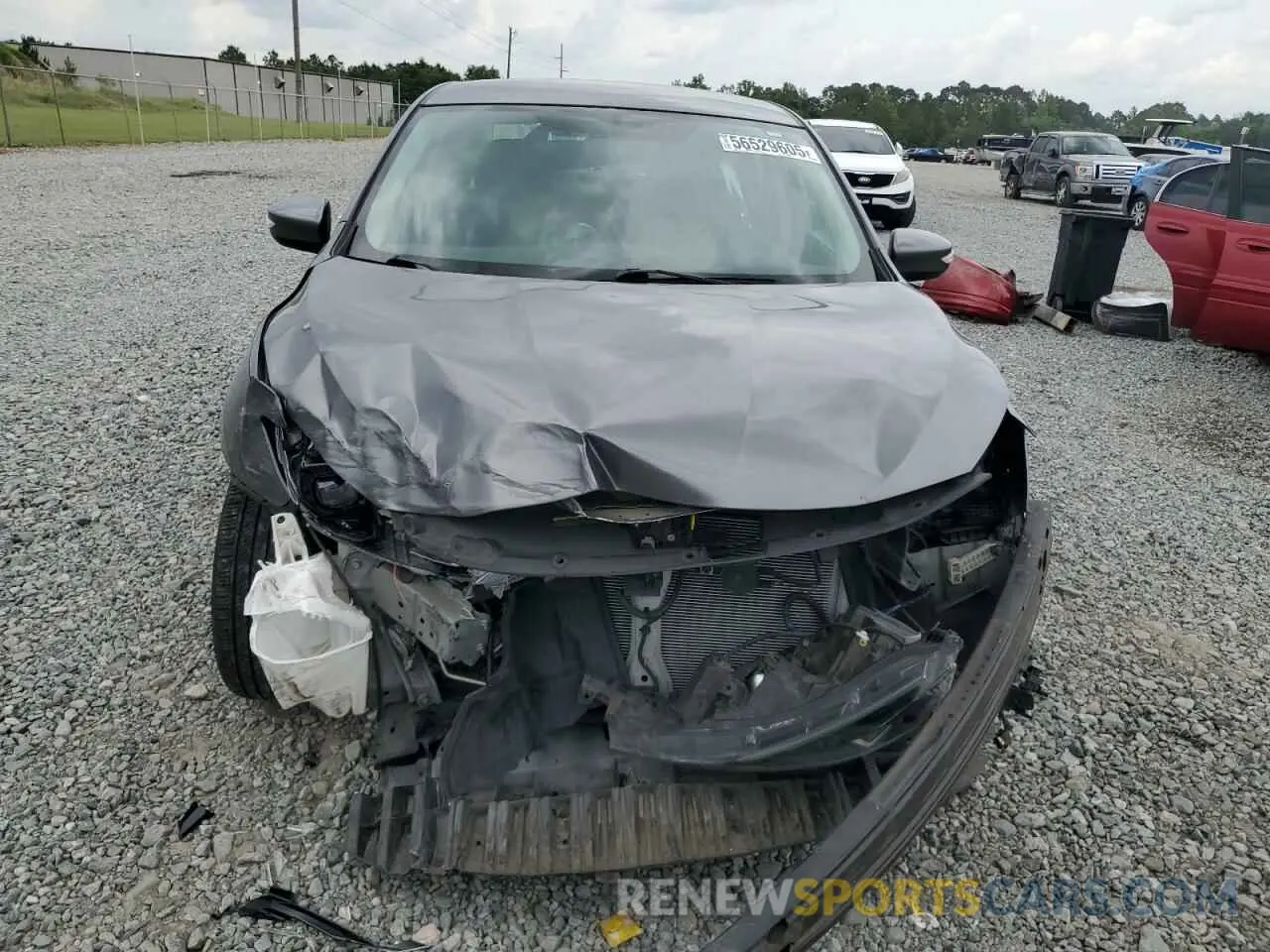 5 Photograph of a damaged car 3N1AB7AP3KY346607 NISSAN SENTRA 2019