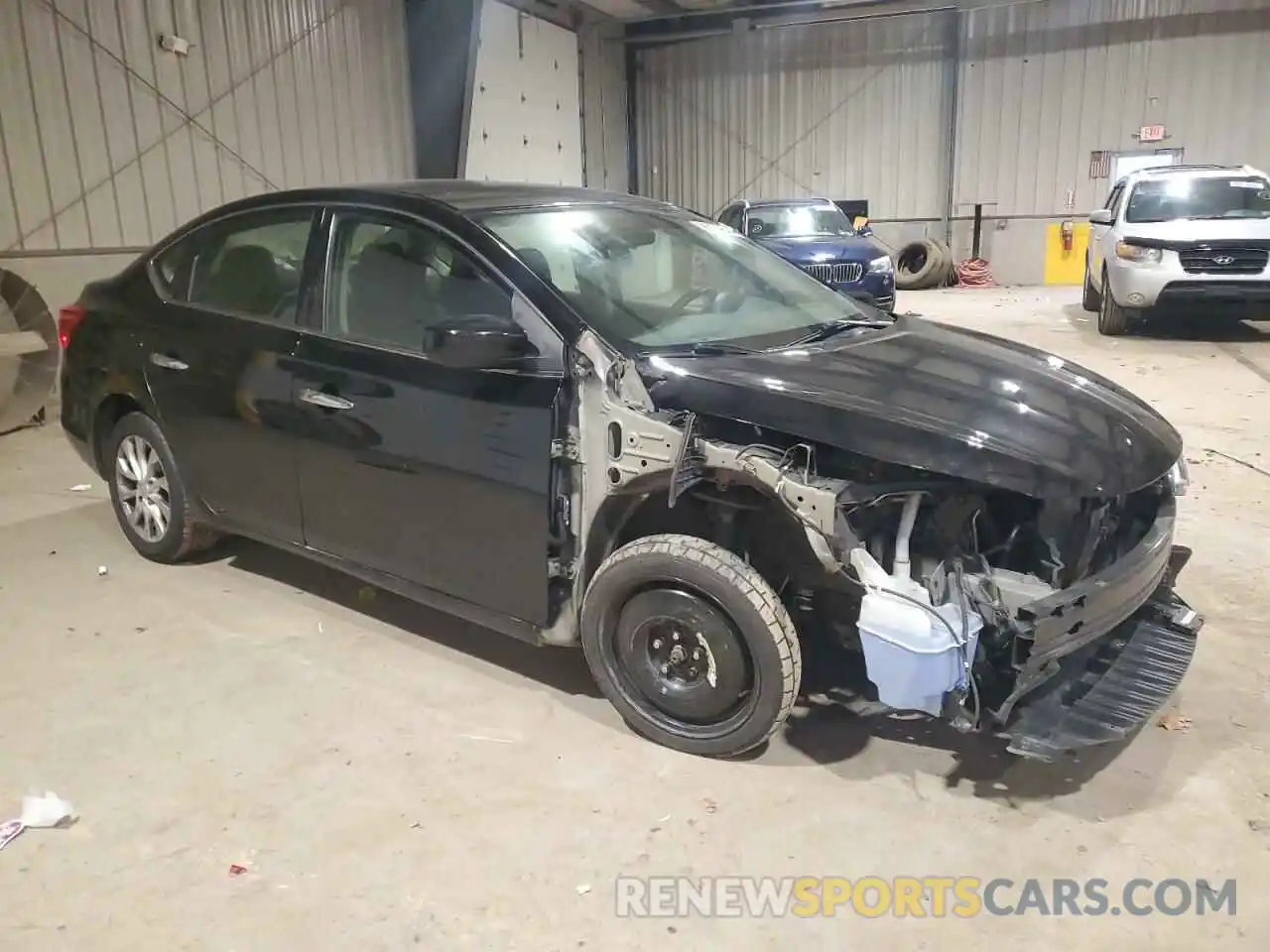 4 Photograph of a damaged car 3N1AB7AP3KY354240 NISSAN SENTRA 2019