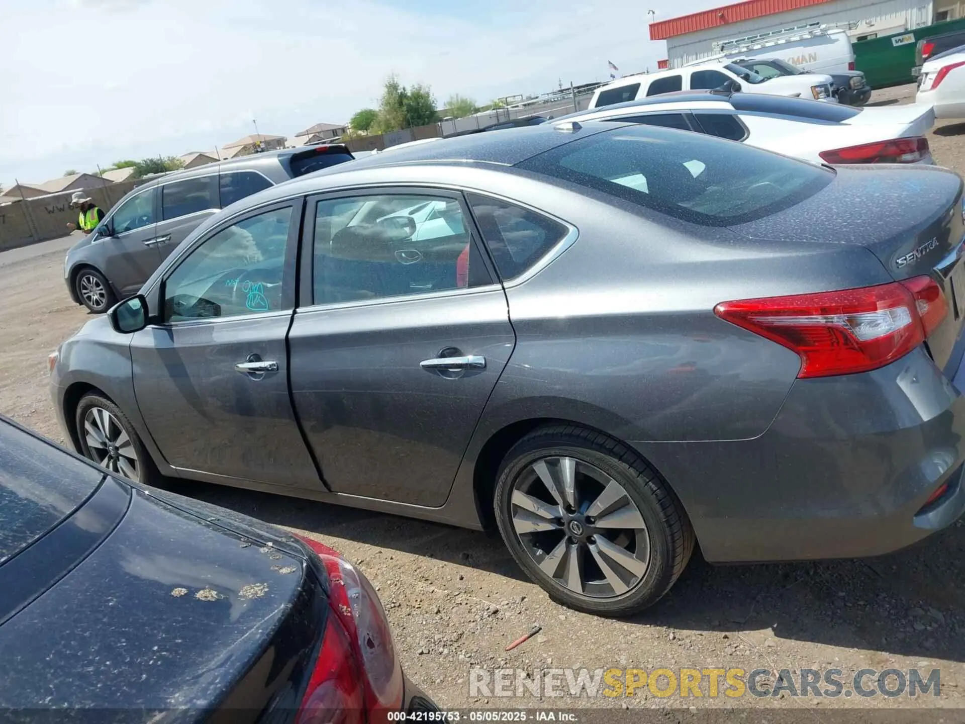 13 Photograph of a damaged car 3N1AB7AP3KY358403 NISSAN SENTRA 2019