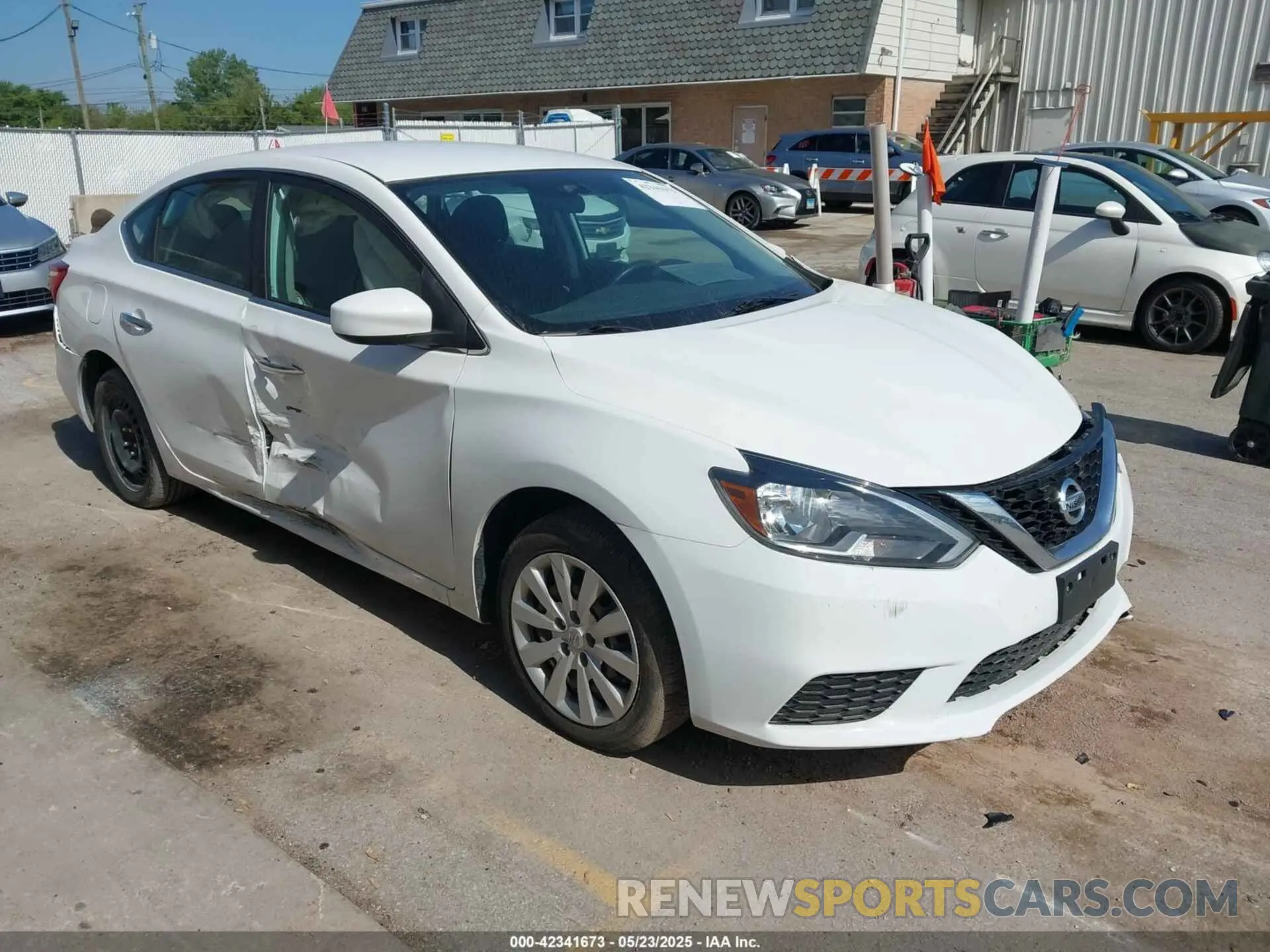 1 Photograph of a damaged car 3N1AB7AP3KY364458 NISSAN SENTRA 2019