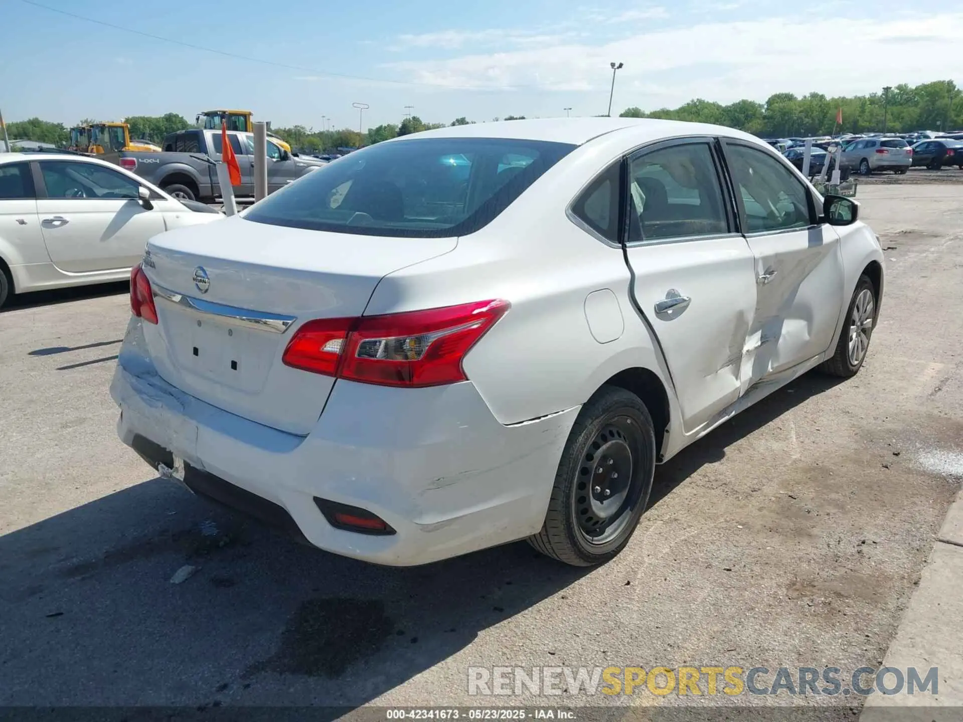 4 Photograph of a damaged car 3N1AB7AP3KY364458 NISSAN SENTRA 2019