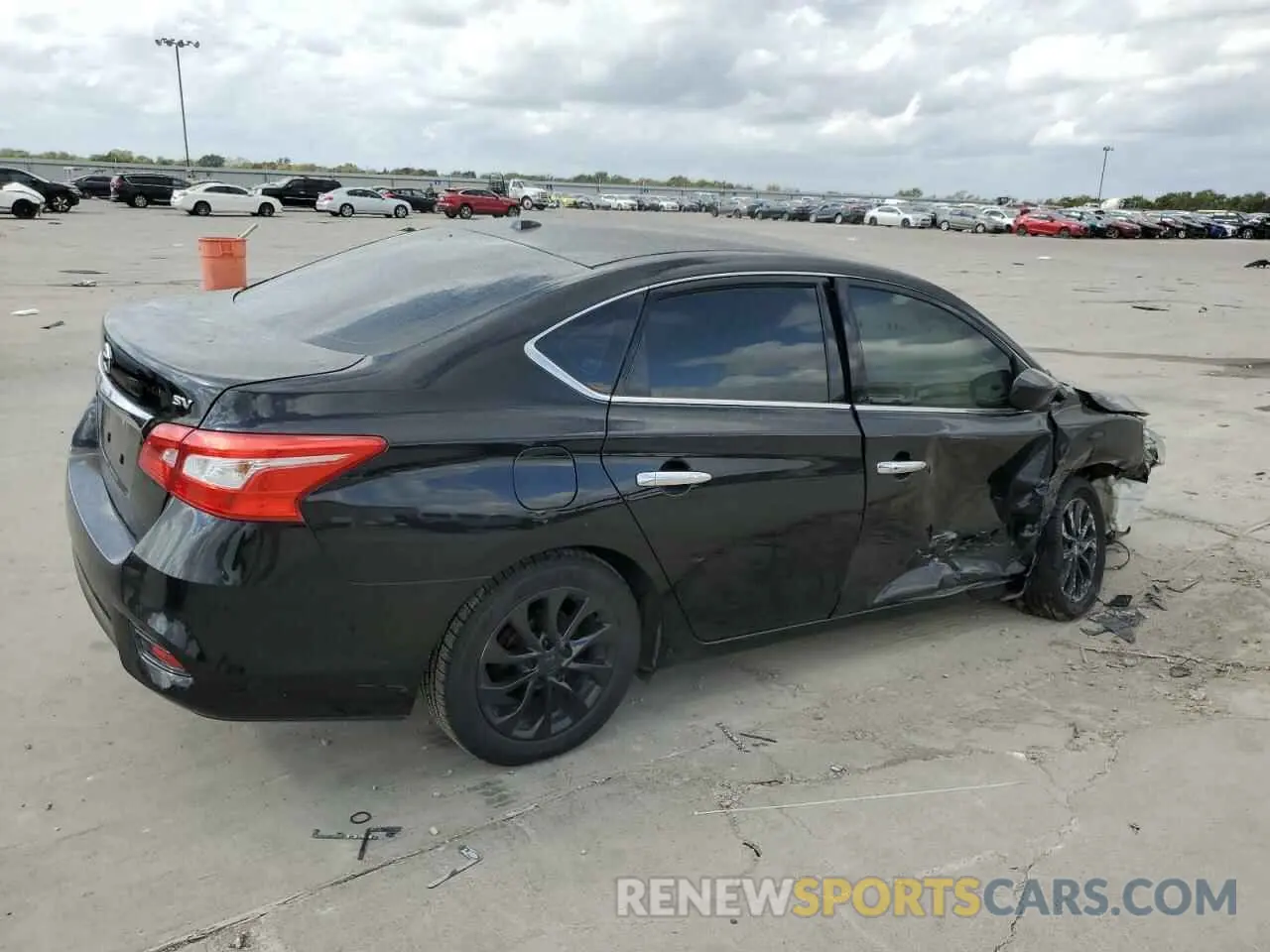 3 Photograph of a damaged car 3N1AB7AP3KY367828 NISSAN SENTRA 2019