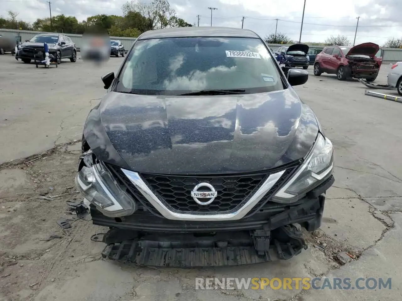 5 Photograph of a damaged car 3N1AB7AP3KY367828 NISSAN SENTRA 2019