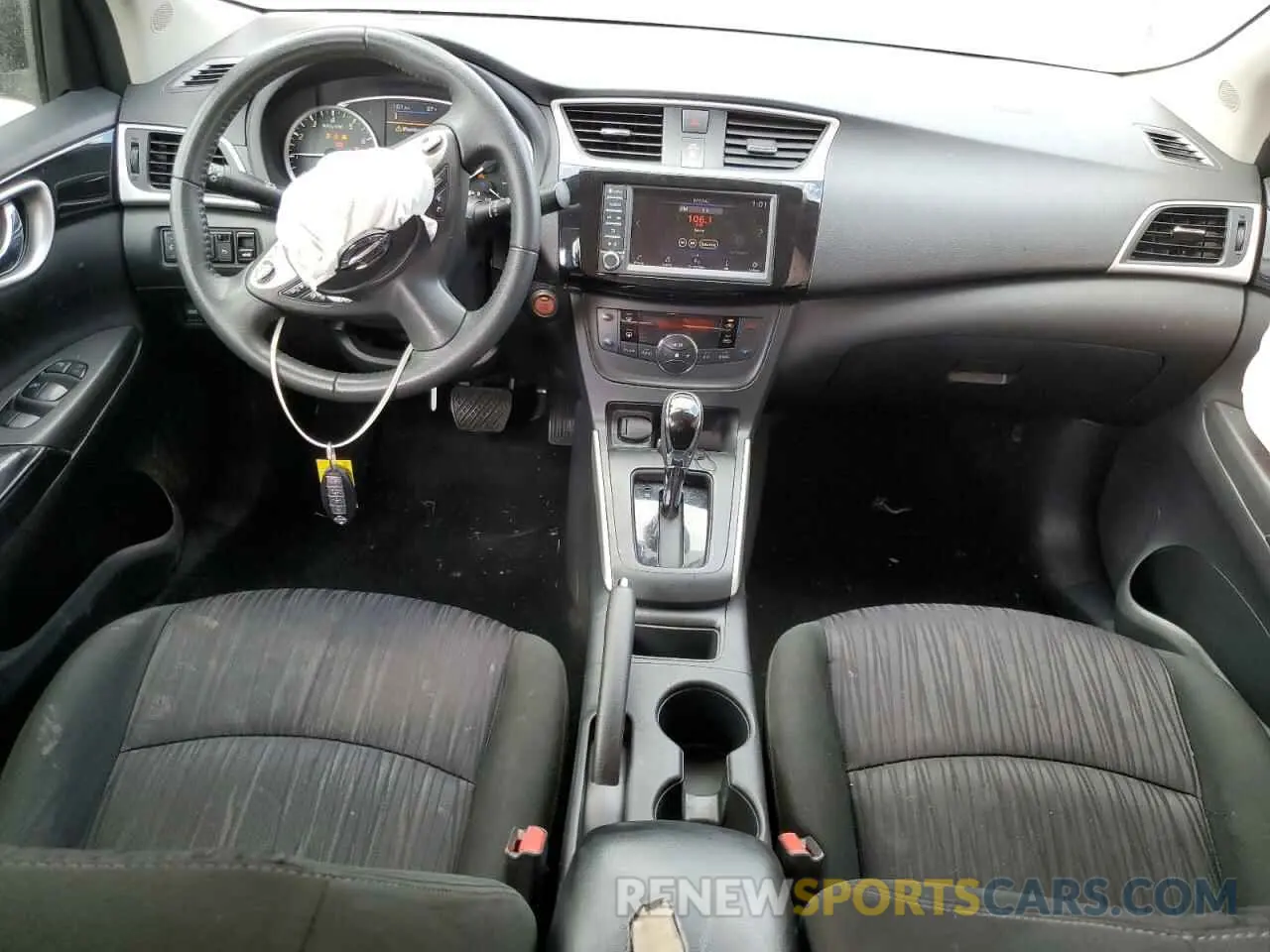 8 Photograph of a damaged car 3N1AB7AP3KY367828 NISSAN SENTRA 2019