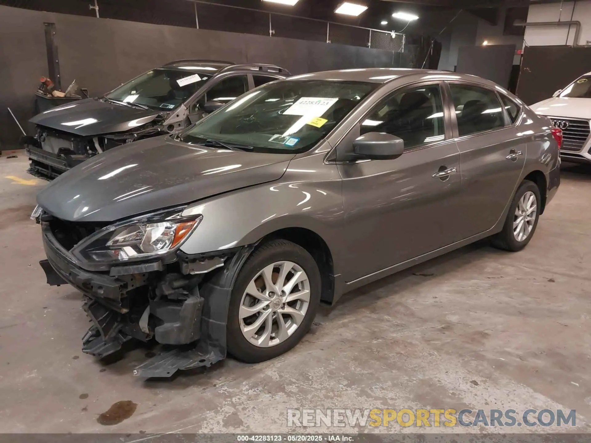 2 Photograph of a damaged car 3N1AB7AP3KY368736 NISSAN SENTRA 2019