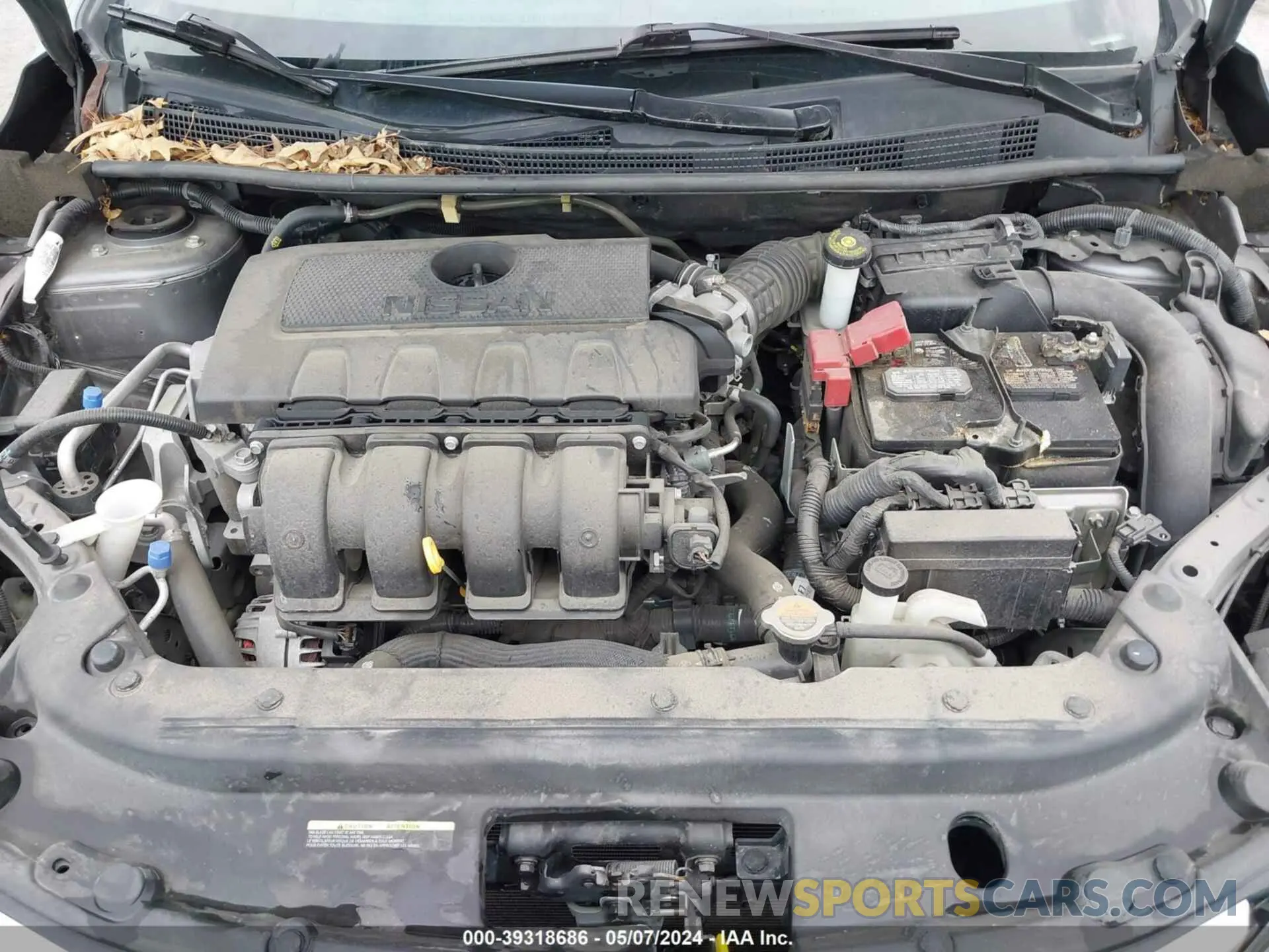 10 Photograph of a damaged car 3N1AB7AP3KY368915 NISSAN SENTRA 2019