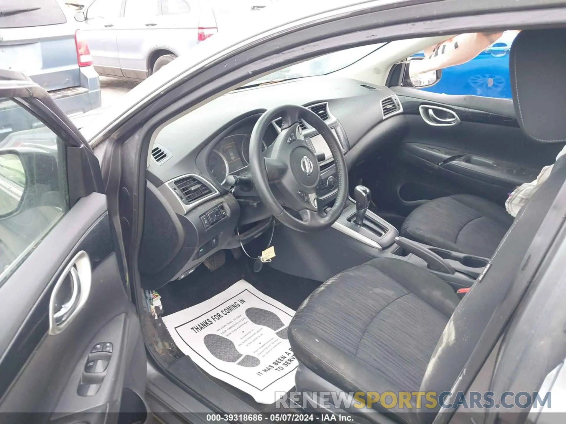 5 Photograph of a damaged car 3N1AB7AP3KY368915 NISSAN SENTRA 2019