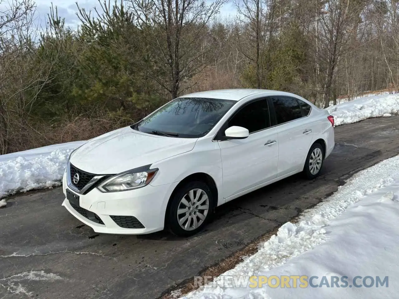 2 Photograph of a damaged car 3N1AB7AP3KY372768 NISSAN SENTRA 2019