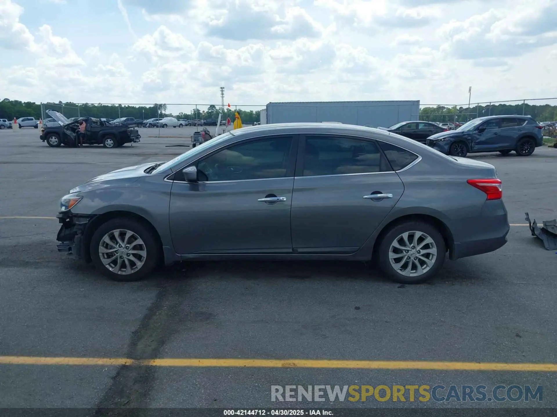 15 Photograph of a damaged car 3N1AB7AP3KY373645 NISSAN SENTRA 2019