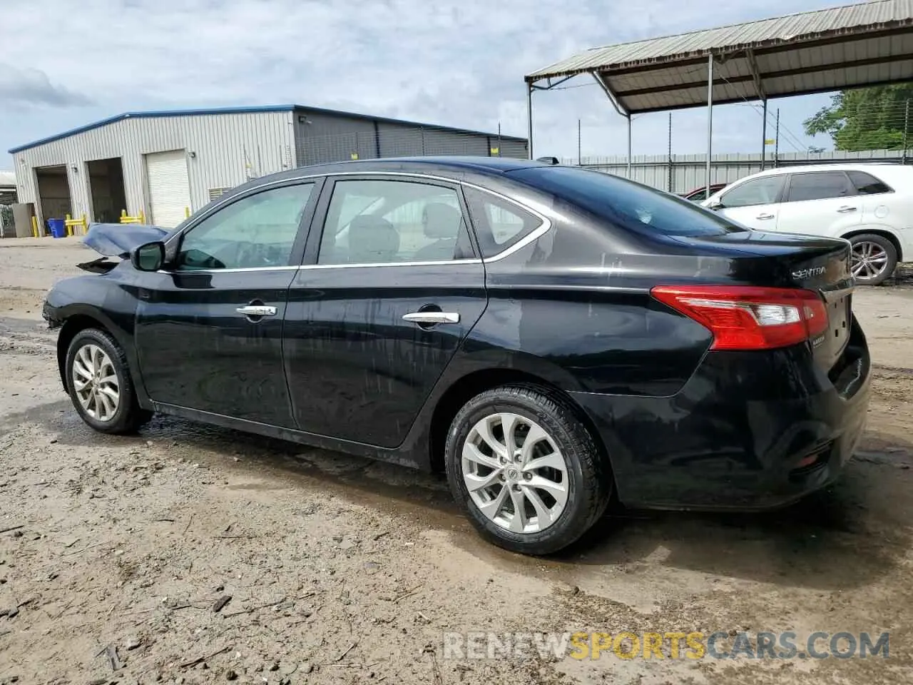 2 Photograph of a damaged car 3N1AB7AP3KY374391 NISSAN SENTRA 2019