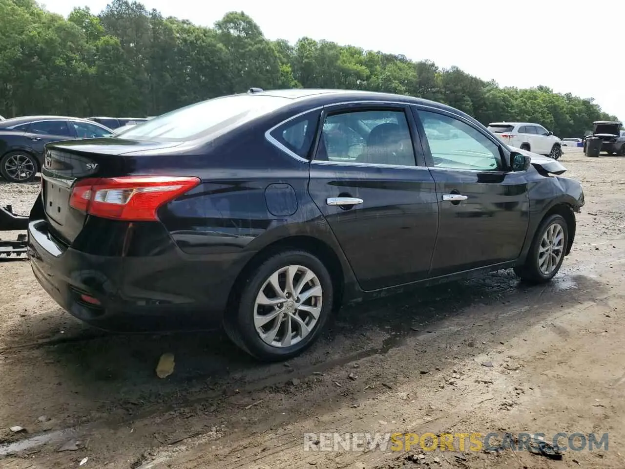 3 Photograph of a damaged car 3N1AB7AP3KY374391 NISSAN SENTRA 2019