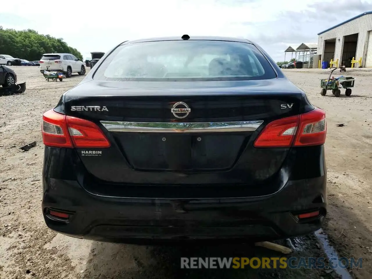 6 Photograph of a damaged car 3N1AB7AP3KY374391 NISSAN SENTRA 2019