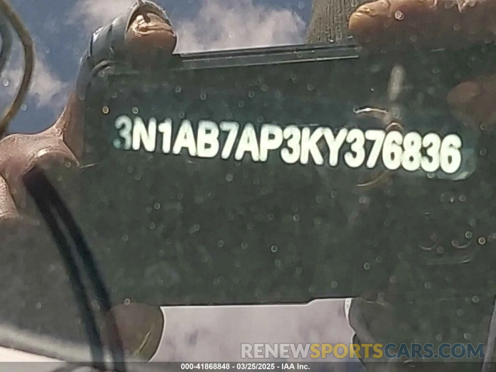 17 Photograph of a damaged car 3N1AB7AP3KY376836 NISSAN SENTRA 2019