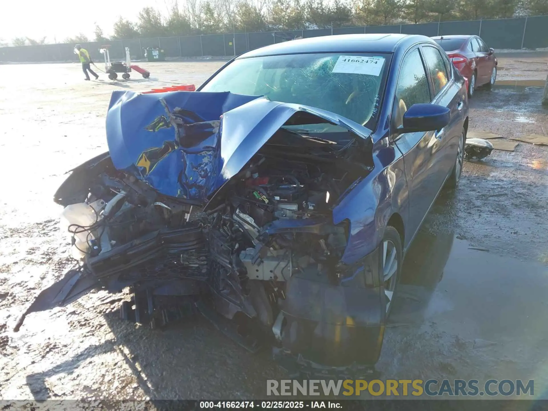 2 Photograph of a damaged car 3N1AB7AP3KY377064 NISSAN SENTRA 2019