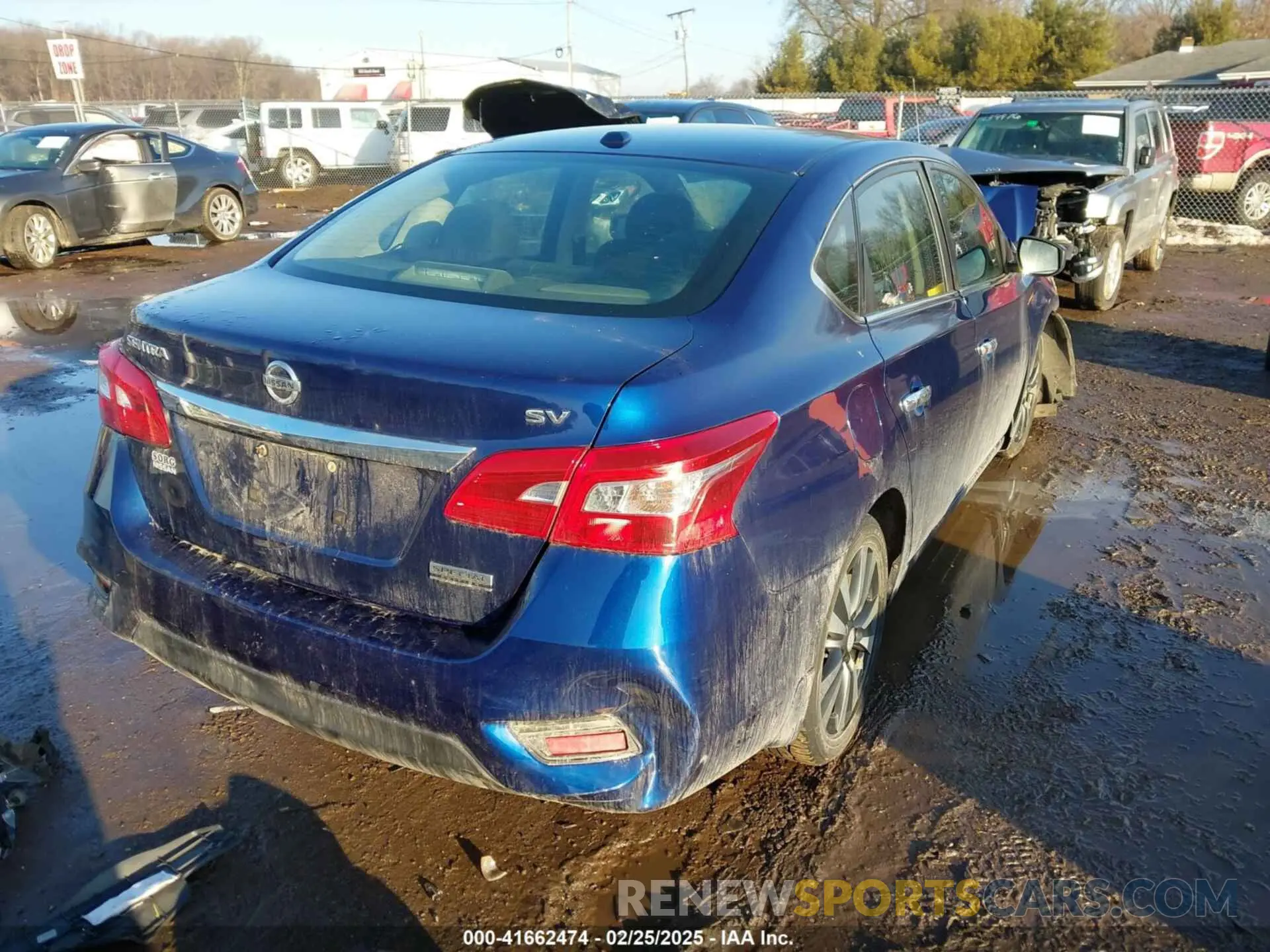 4 Photograph of a damaged car 3N1AB7AP3KY377064 NISSAN SENTRA 2019