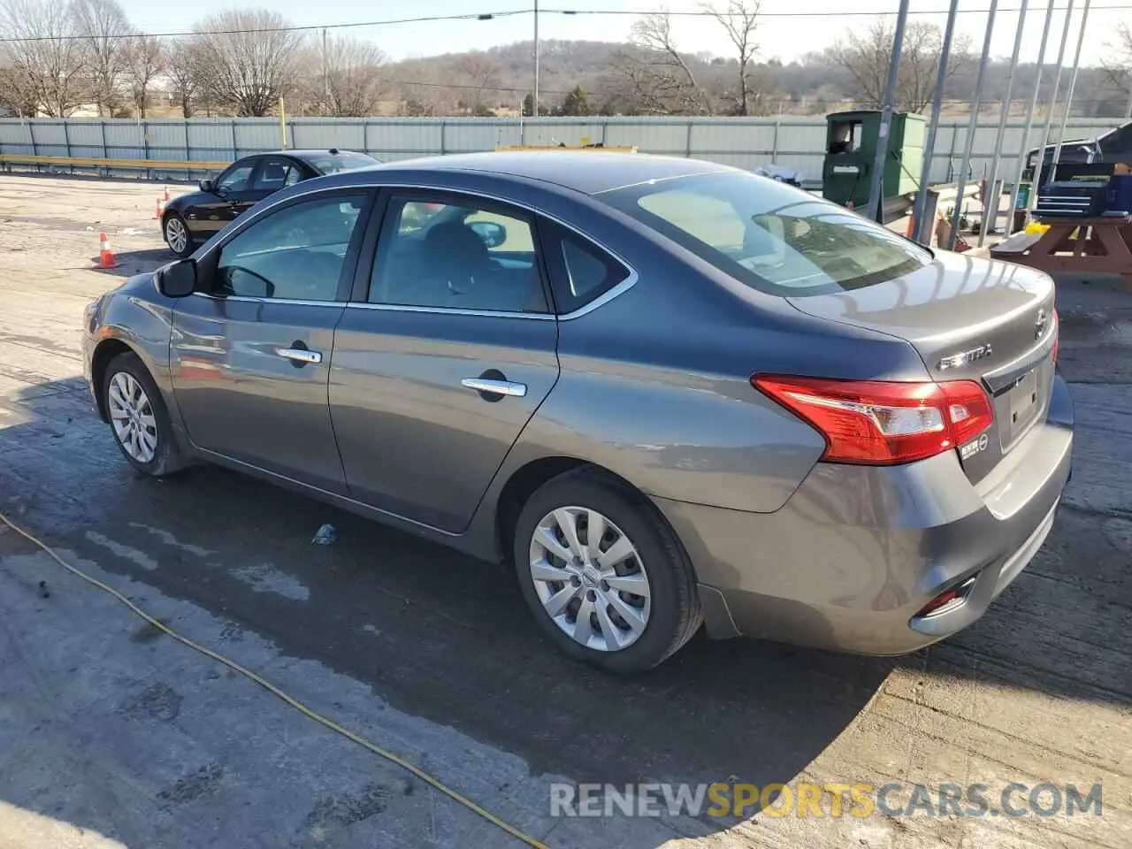 2 Photograph of a damaged car 3N1AB7AP3KY381647 NISSAN SENTRA 2019