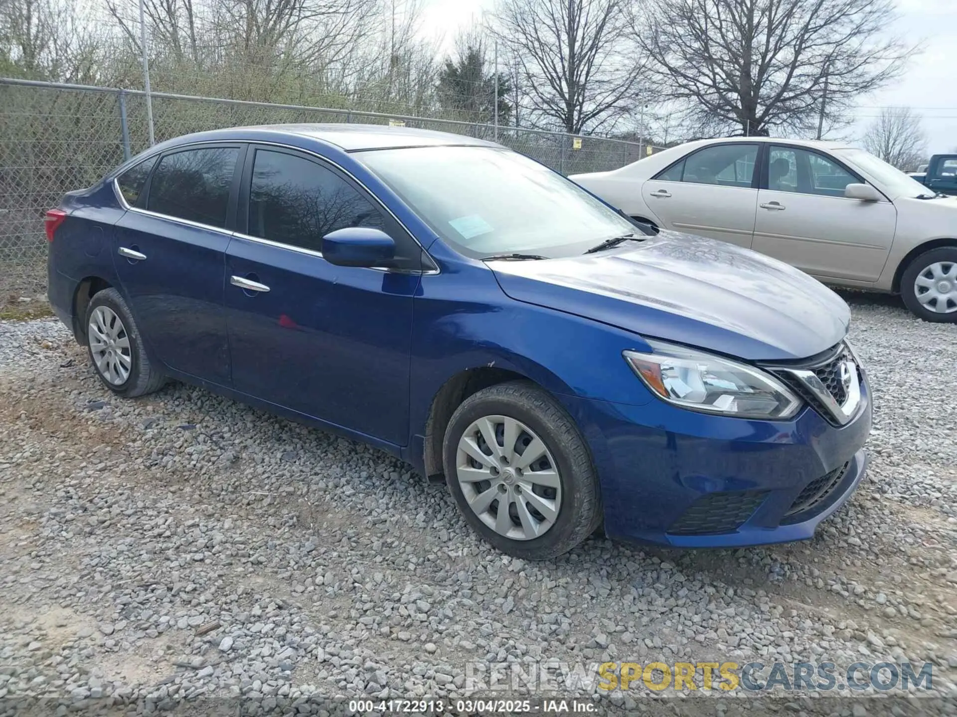 1 Photograph of a damaged car 3N1AB7AP3KY386136 NISSAN SENTRA 2019