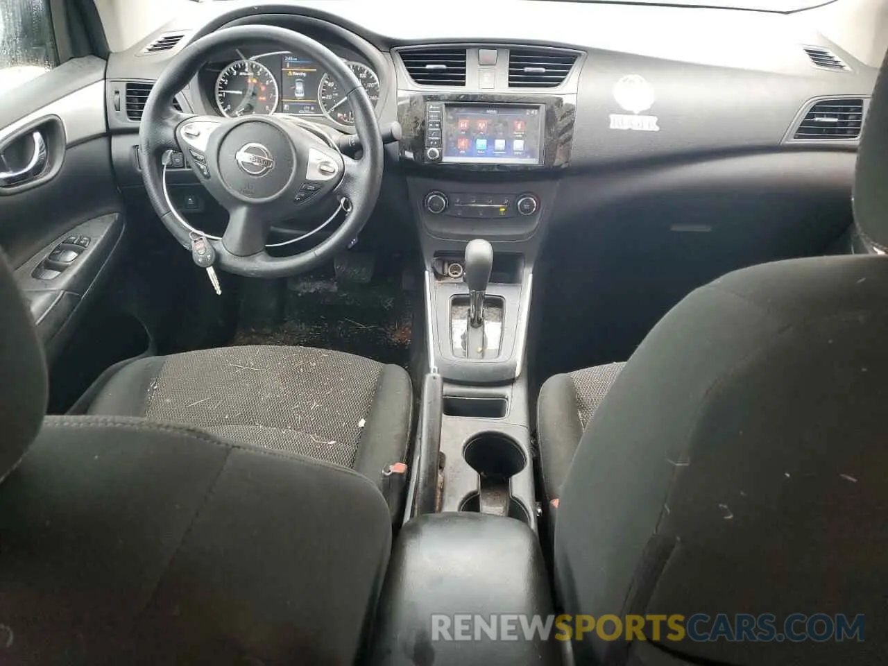 8 Photograph of a damaged car 3N1AB7AP3KY386296 NISSAN SENTRA 2019