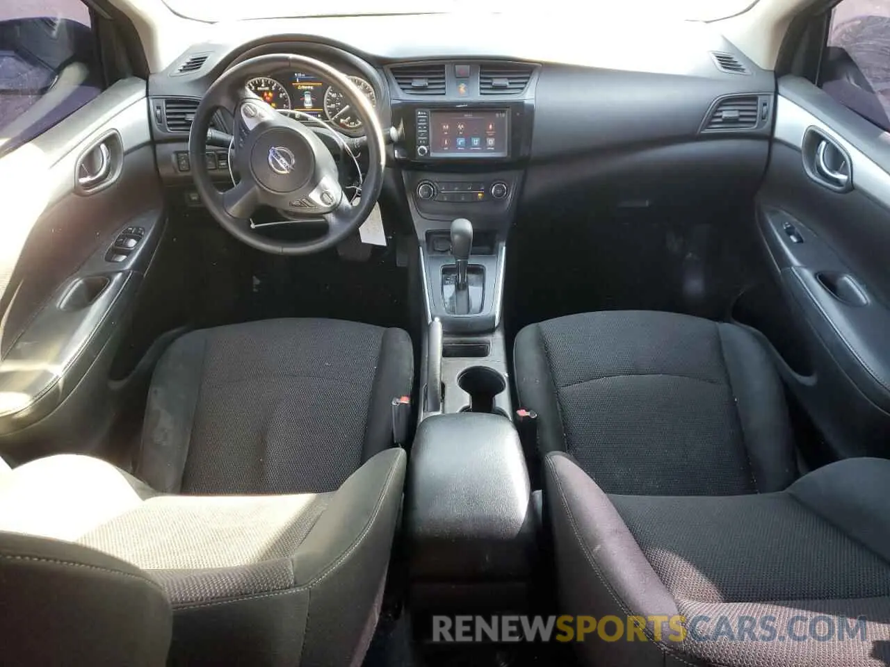 8 Photograph of a damaged car 3N1AB7AP3KY386671 NISSAN SENTRA 2019
