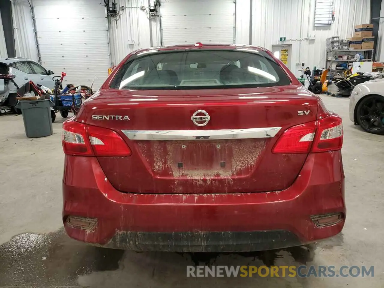 6 Photograph of a damaged car 3N1AB7AP3KY388811 NISSAN SENTRA 2019