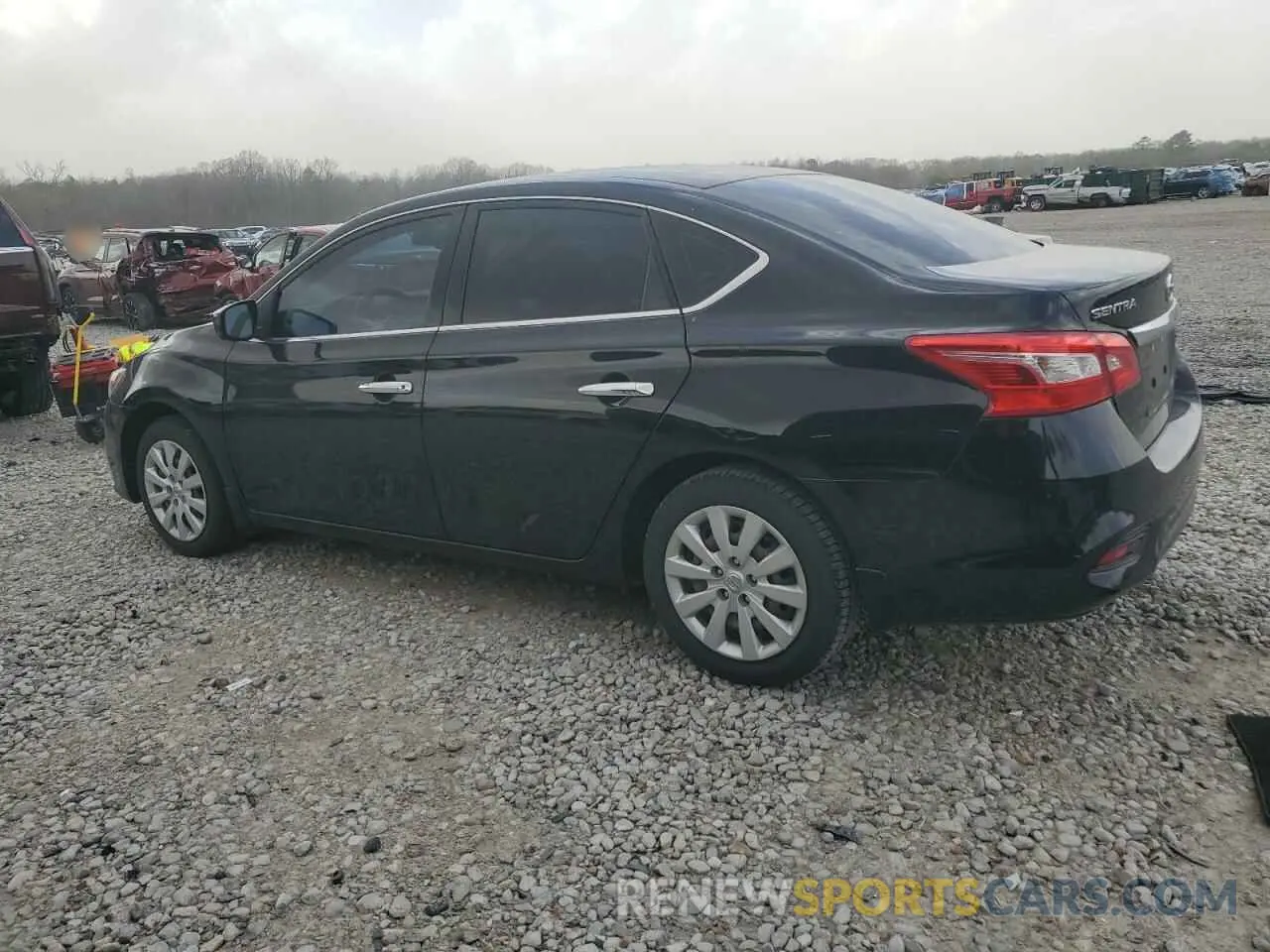 2 Photograph of a damaged car 3N1AB7AP3KY394107 NISSAN SENTRA 2019