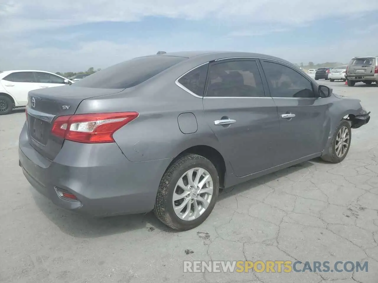 3 Photograph of a damaged car 3N1AB7AP3KY396665 NISSAN SENTRA 2019