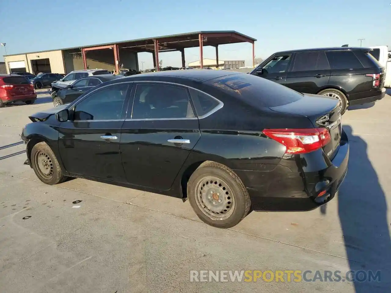 2 Photograph of a damaged car 3N1AB7AP3KY400357 NISSAN SENTRA 2019