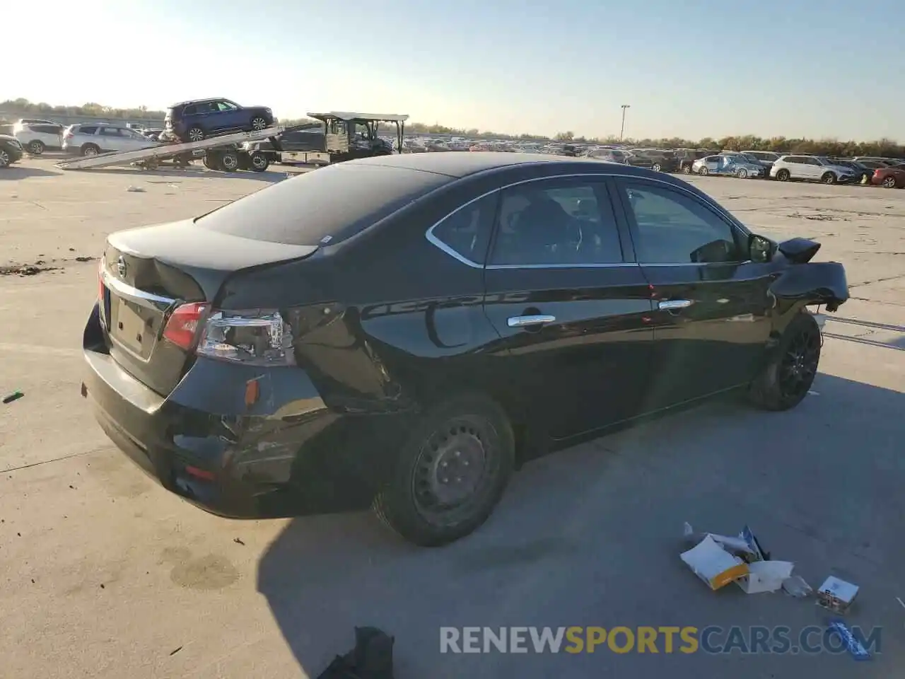 3 Photograph of a damaged car 3N1AB7AP3KY400357 NISSAN SENTRA 2019