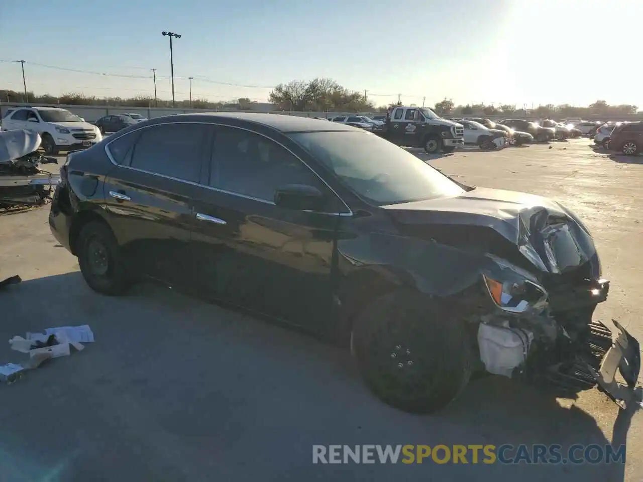 4 Photograph of a damaged car 3N1AB7AP3KY400357 NISSAN SENTRA 2019