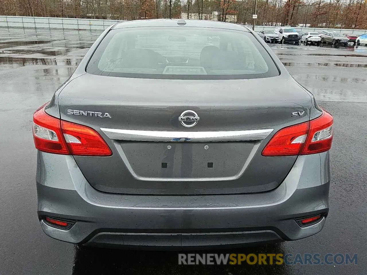 6 Photograph of a damaged car 3N1AB7AP3KY400875 NISSAN SENTRA 2019