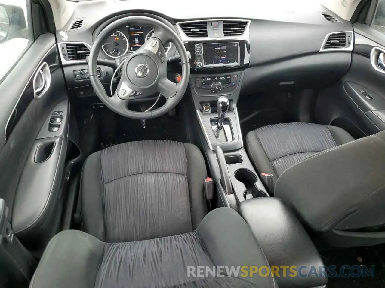 8 Photograph of a damaged car 3N1AB7AP3KY404683 NISSAN SENTRA 2019