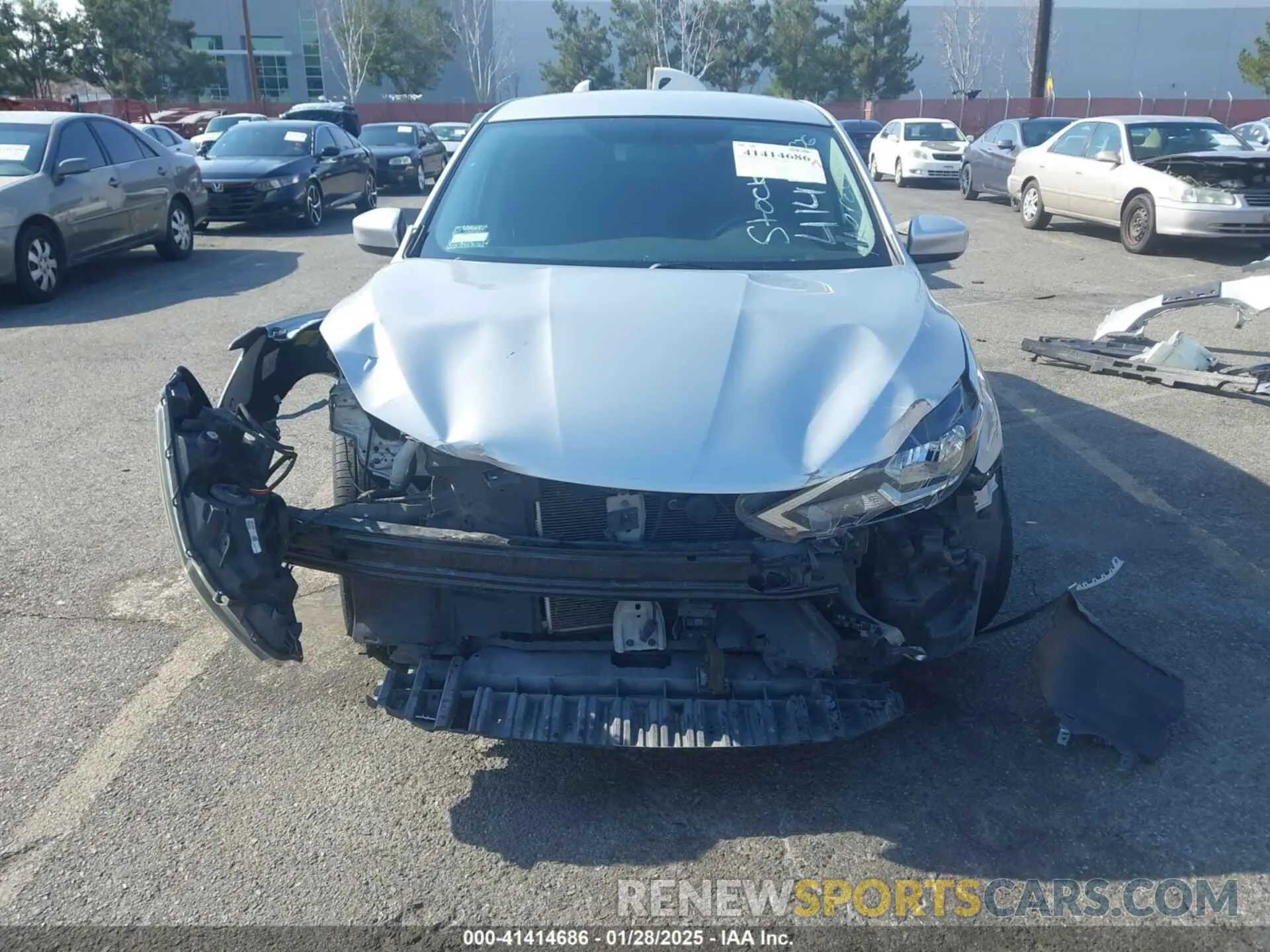 13 Photograph of a damaged car 3N1AB7AP3KY421189 NISSAN SENTRA 2019
