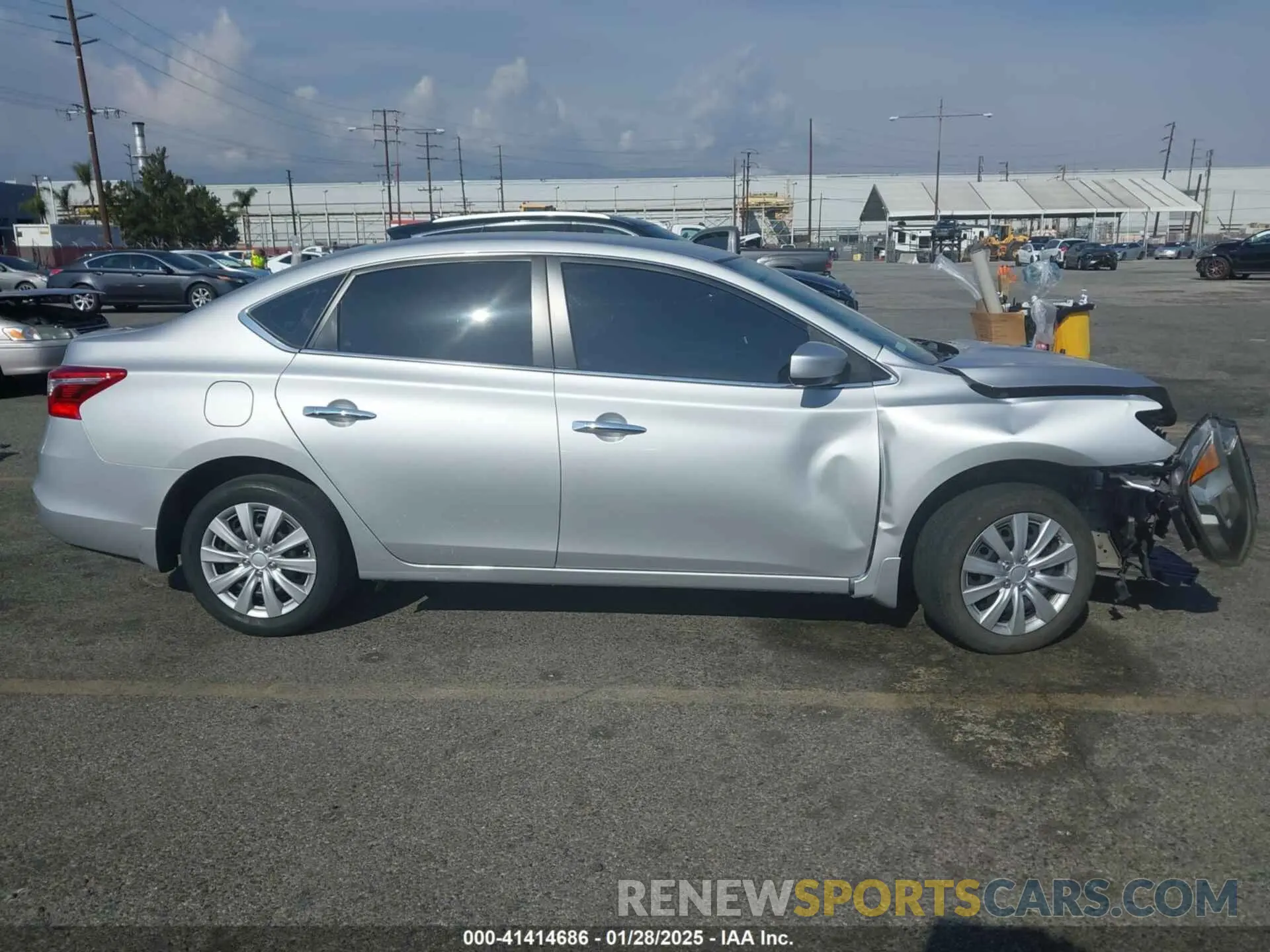 14 Photograph of a damaged car 3N1AB7AP3KY421189 NISSAN SENTRA 2019
