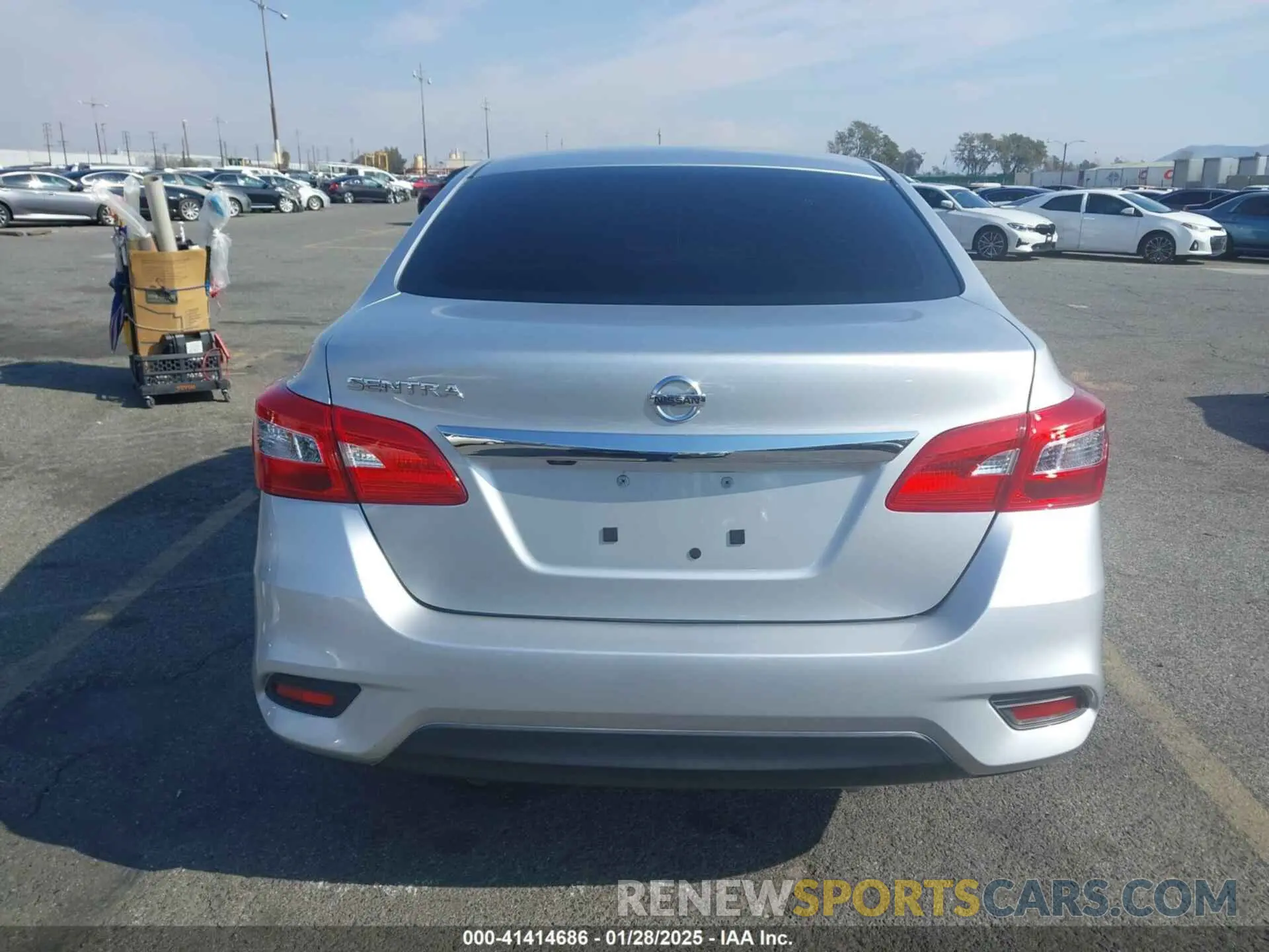 17 Photograph of a damaged car 3N1AB7AP3KY421189 NISSAN SENTRA 2019