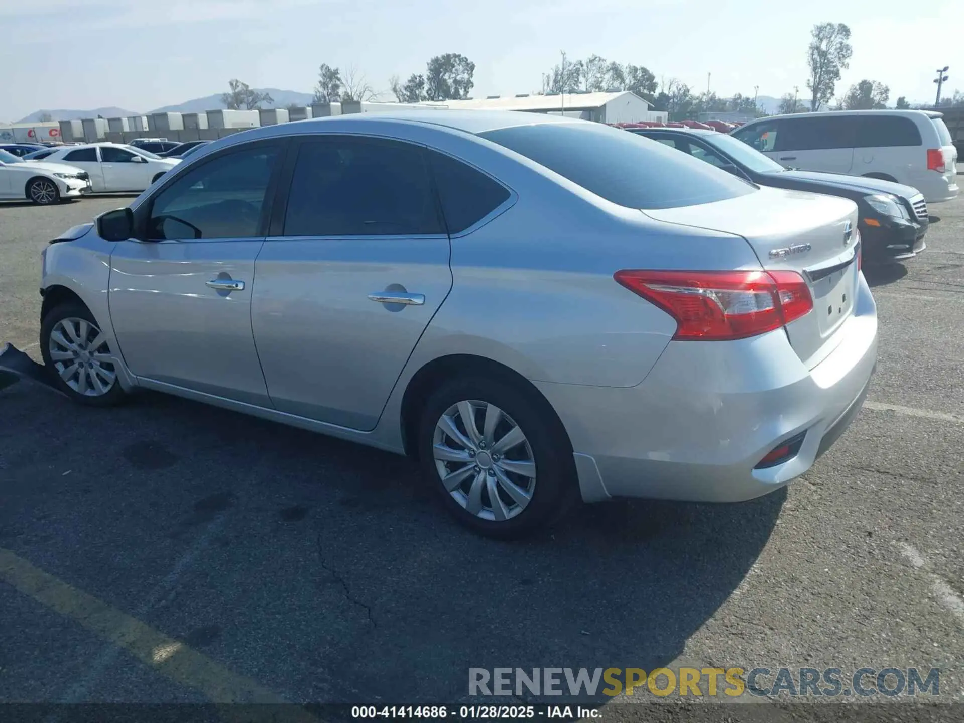 3 Photograph of a damaged car 3N1AB7AP3KY421189 NISSAN SENTRA 2019