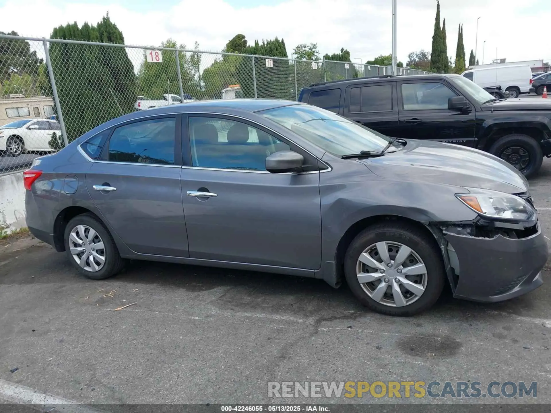 13 Photograph of a damaged car 3N1AB7AP3KY426487 NISSAN SENTRA 2019