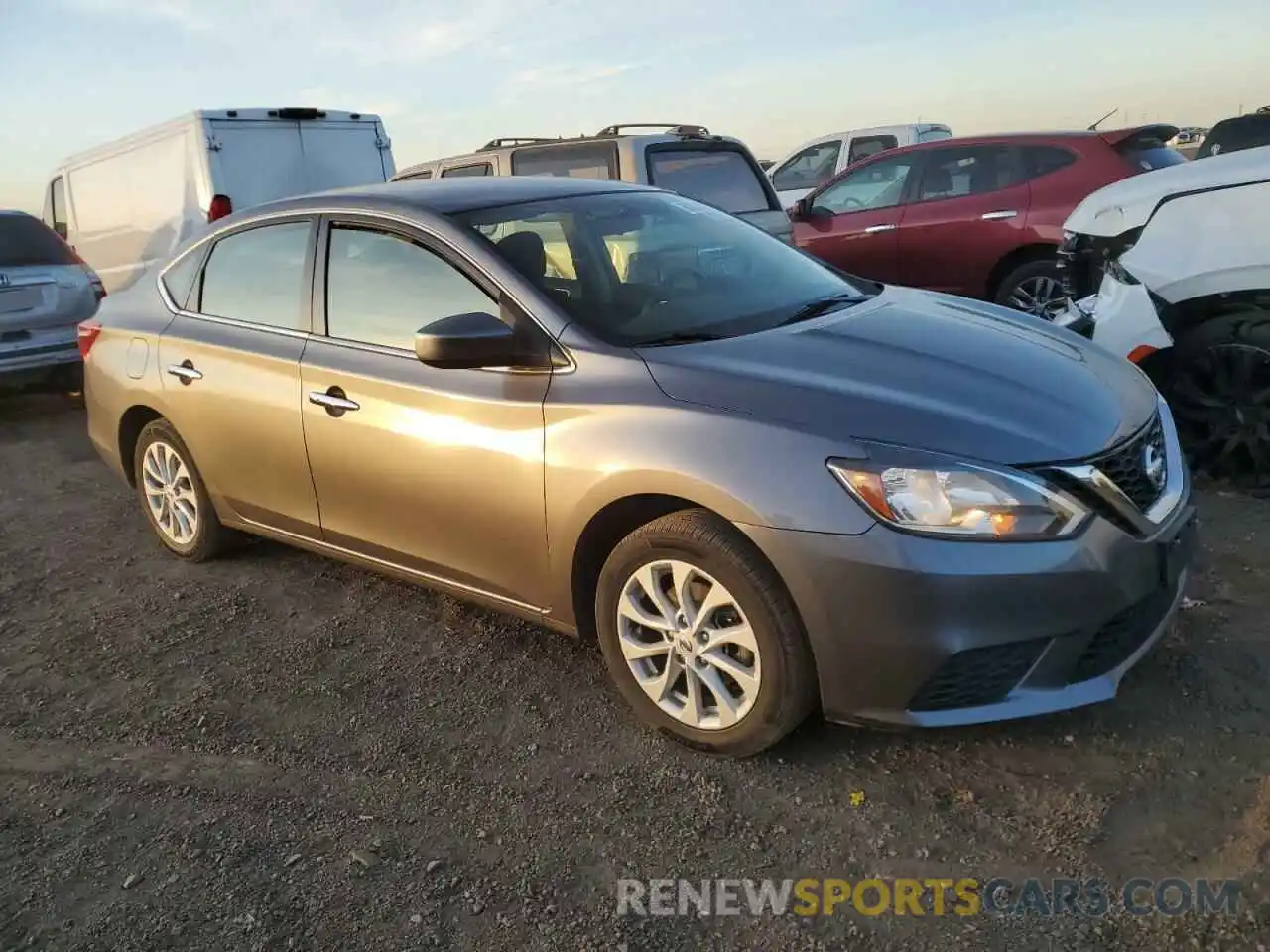 4 Photograph of a damaged car 3N1AB7AP3KY426540 NISSAN SENTRA 2019