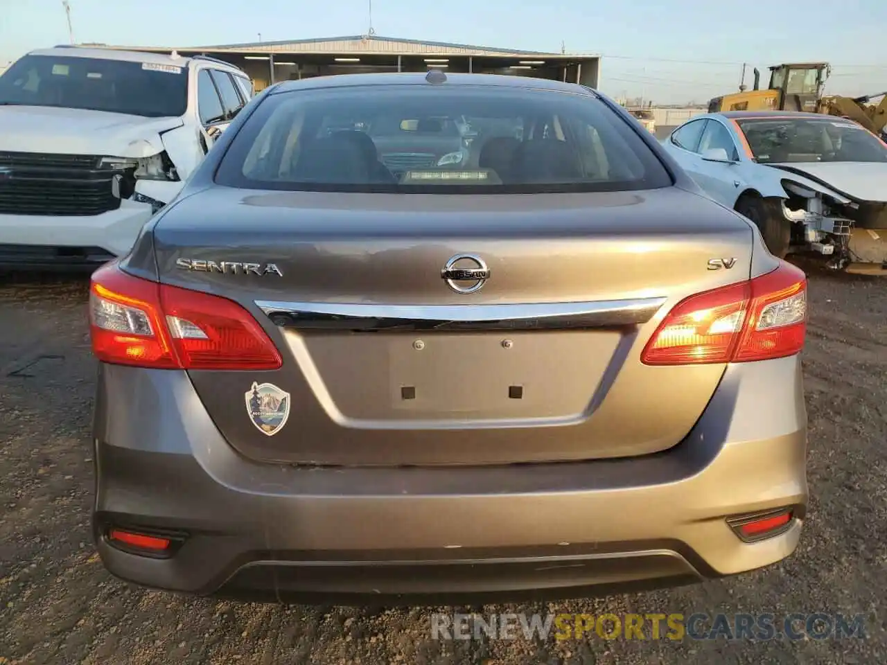 6 Photograph of a damaged car 3N1AB7AP3KY426540 NISSAN SENTRA 2019