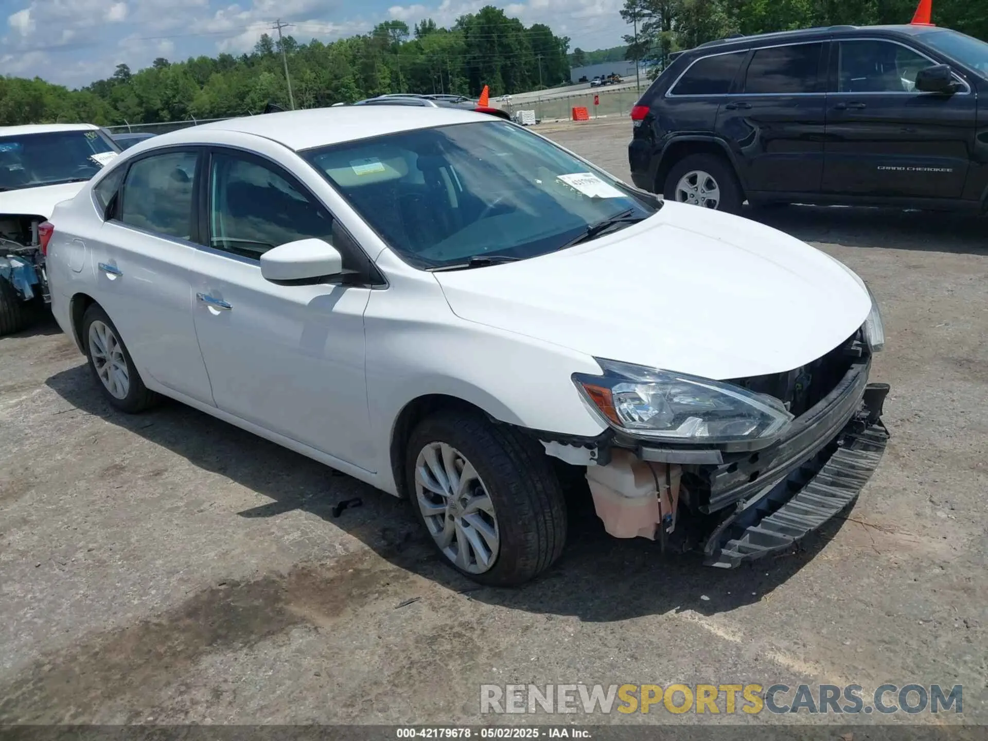1 Photograph of a damaged car 3N1AB7AP3KY427879 NISSAN SENTRA 2019