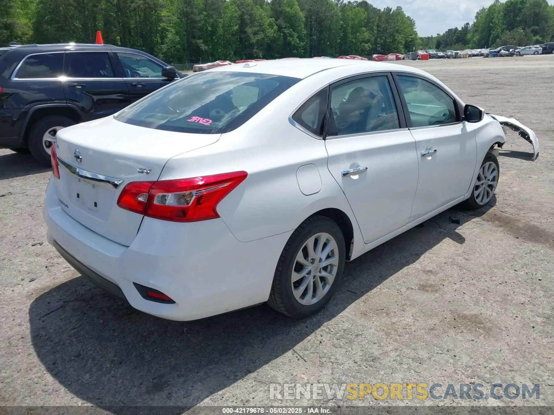 4 Photograph of a damaged car 3N1AB7AP3KY427879 NISSAN SENTRA 2019