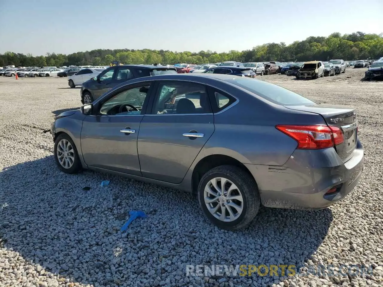 2 Photograph of a damaged car 3N1AB7AP3KY428711 NISSAN SENTRA 2019