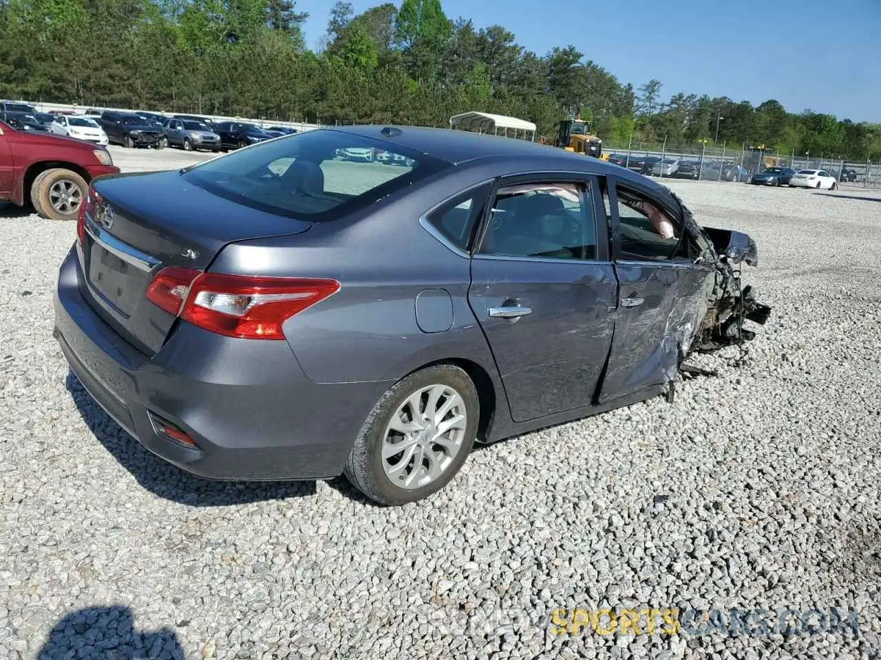 3 Photograph of a damaged car 3N1AB7AP3KY428711 NISSAN SENTRA 2019