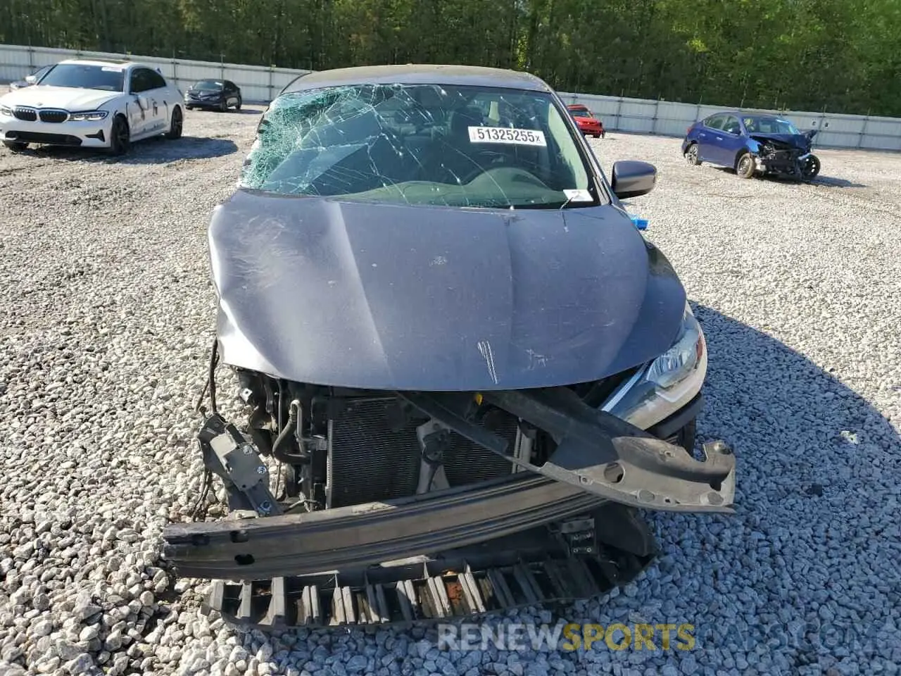 5 Photograph of a damaged car 3N1AB7AP3KY428711 NISSAN SENTRA 2019