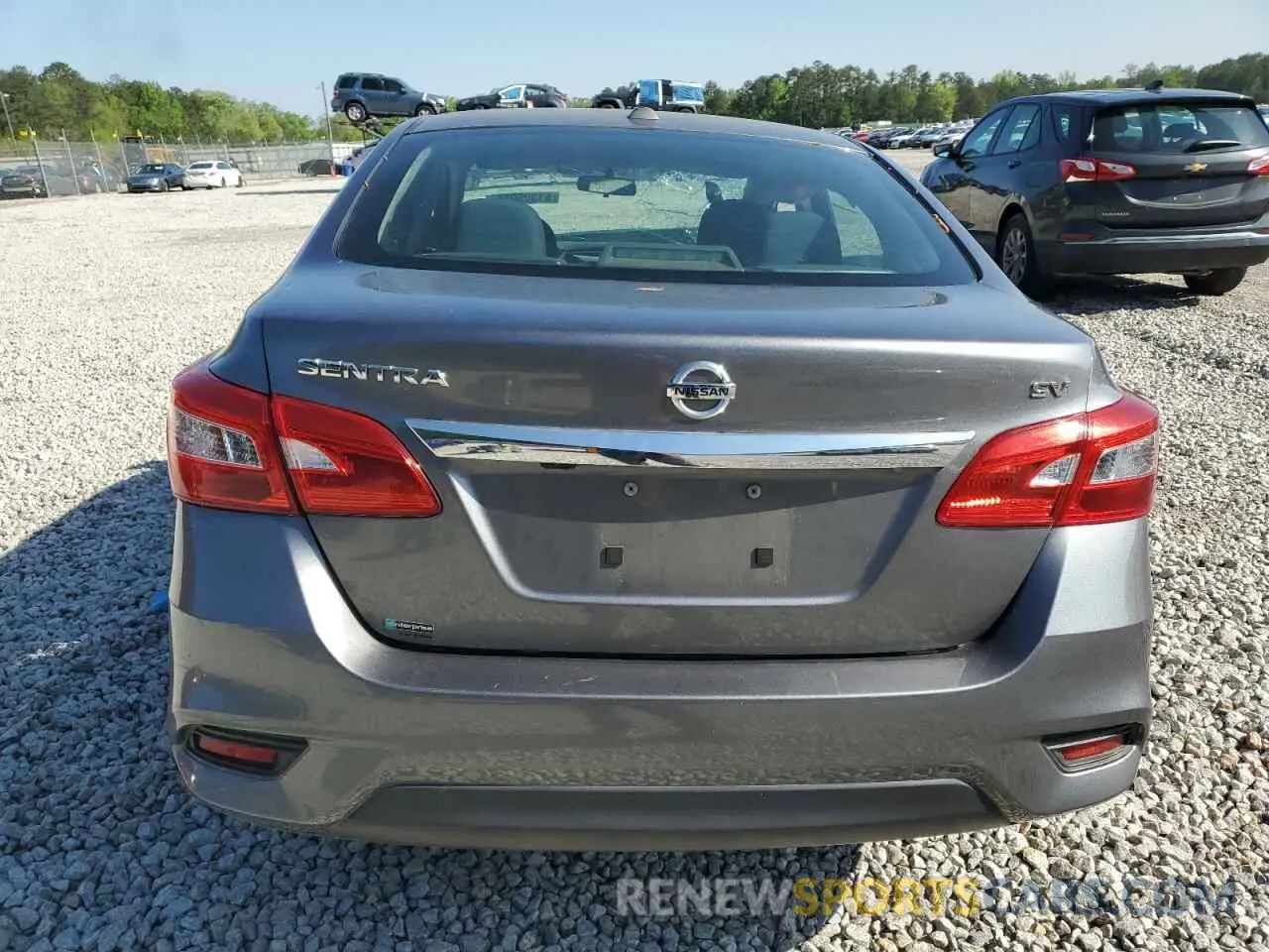 6 Photograph of a damaged car 3N1AB7AP3KY428711 NISSAN SENTRA 2019