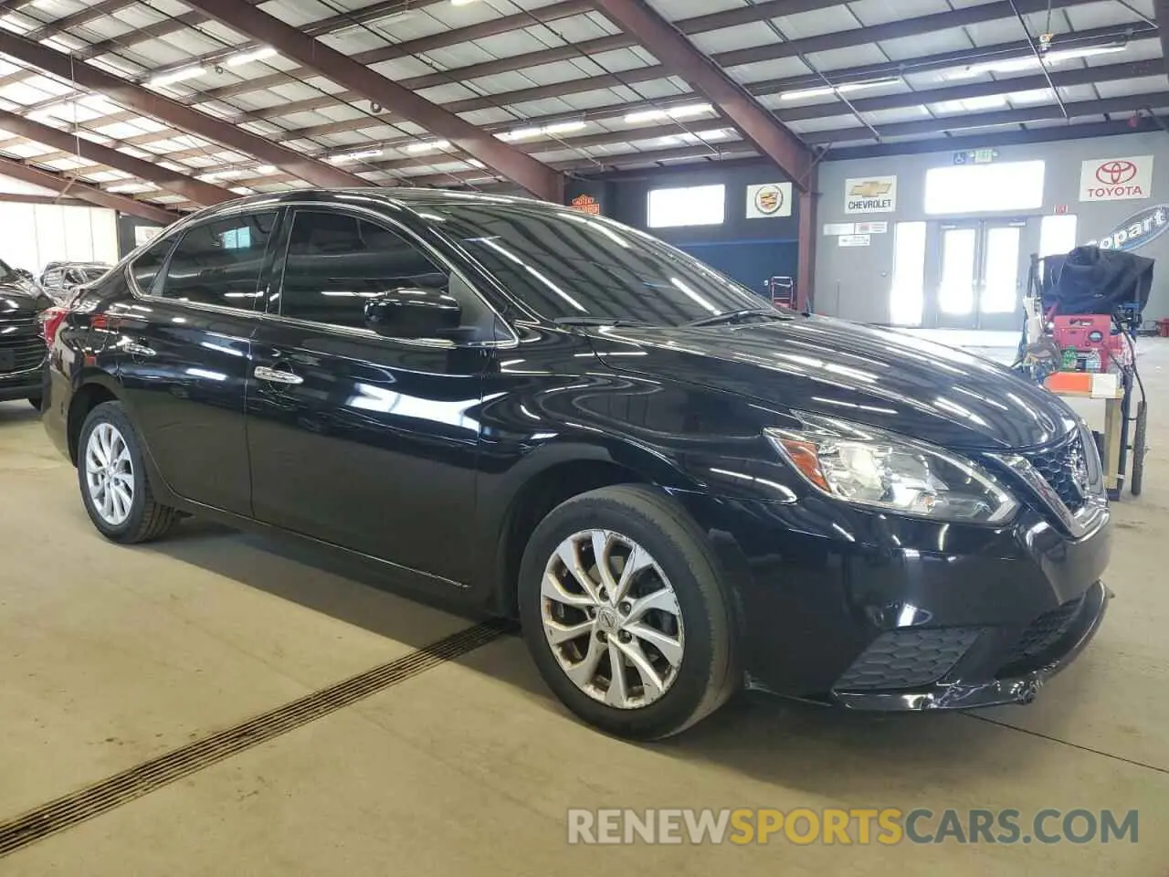 4 Photograph of a damaged car 3N1AB7AP3KY435481 NISSAN SENTRA 2019