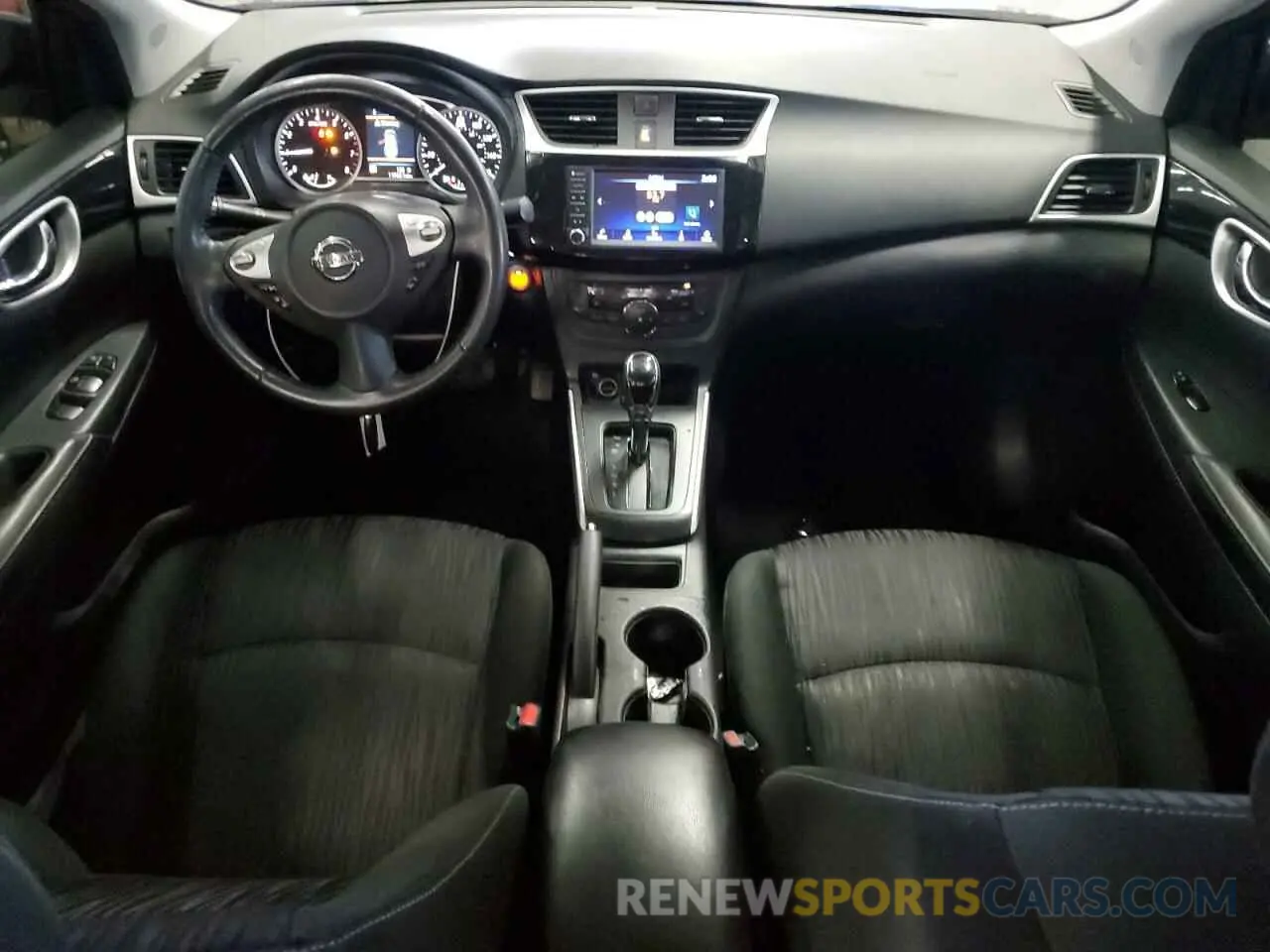 8 Photograph of a damaged car 3N1AB7AP3KY435481 NISSAN SENTRA 2019