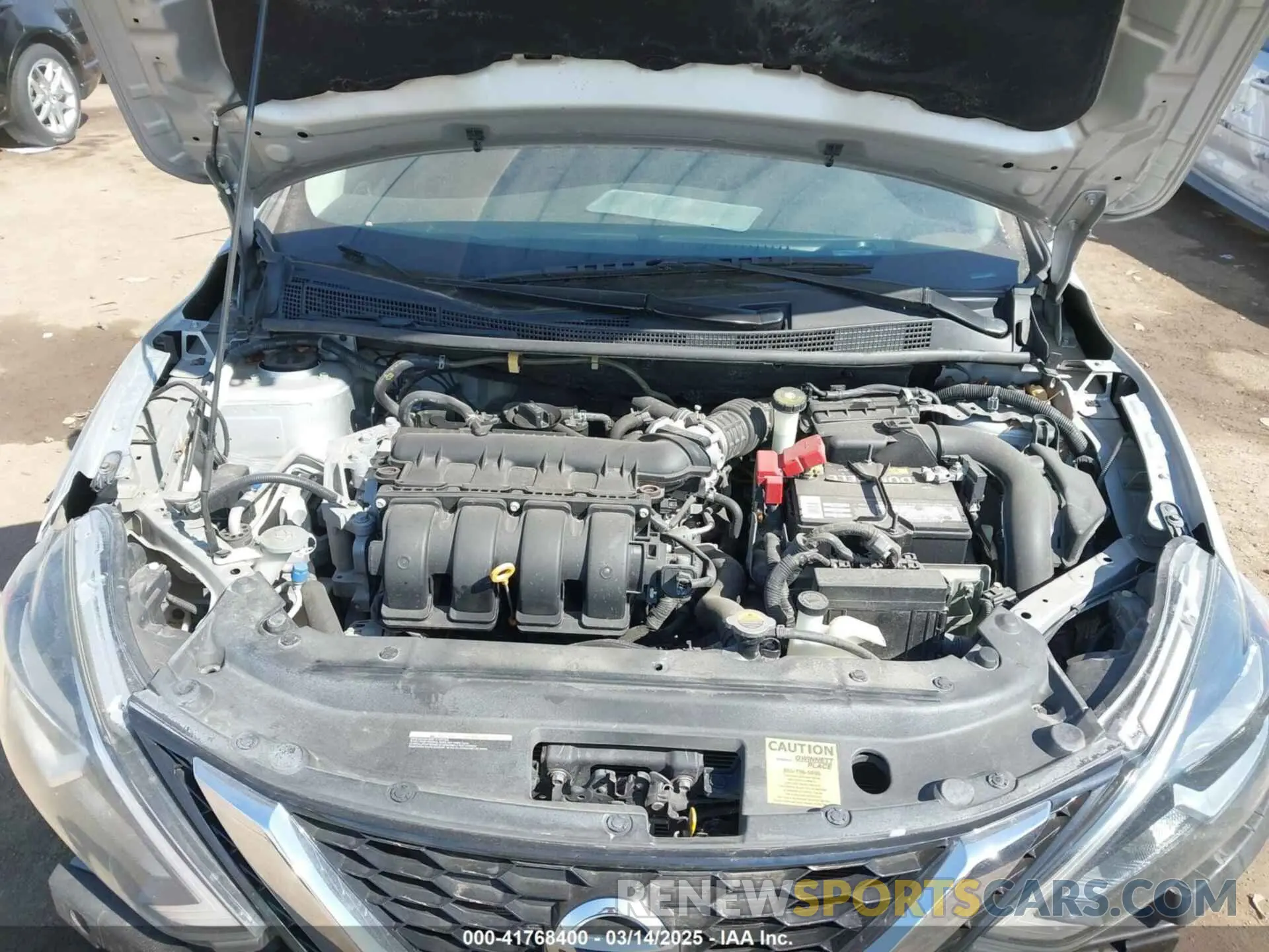 10 Photograph of a damaged car 3N1AB7AP3KY445072 NISSAN SENTRA 2019