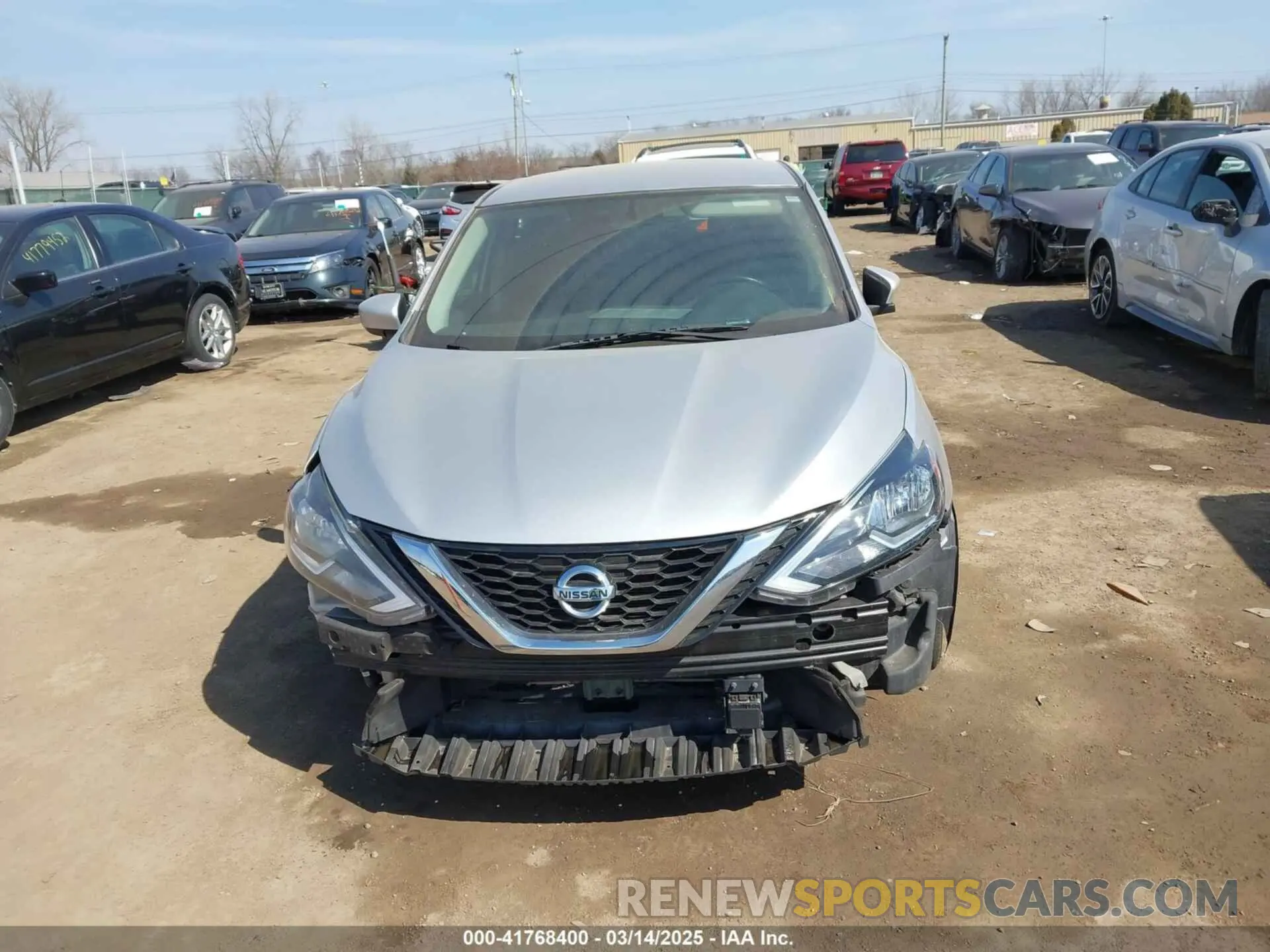 12 Photograph of a damaged car 3N1AB7AP3KY445072 NISSAN SENTRA 2019