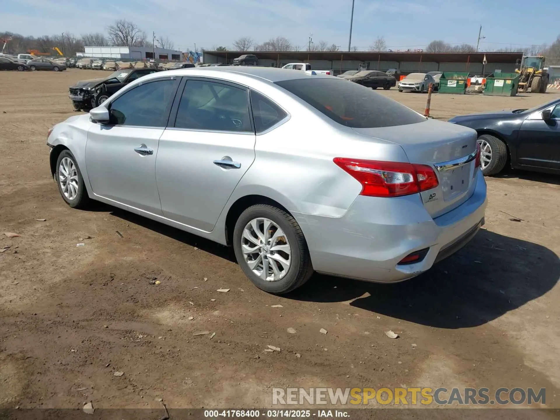 3 Photograph of a damaged car 3N1AB7AP3KY445072 NISSAN SENTRA 2019