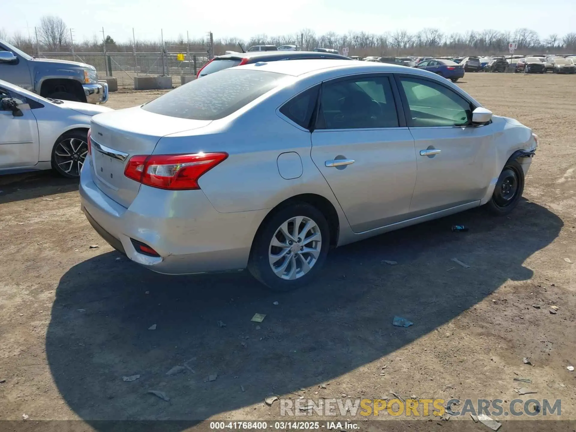 4 Photograph of a damaged car 3N1AB7AP3KY445072 NISSAN SENTRA 2019